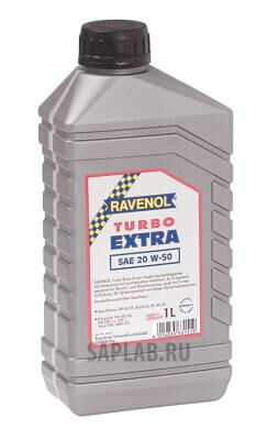 Купить Ravenol 4014835631519 Turbo EXTRA SAE 20W50, 1л