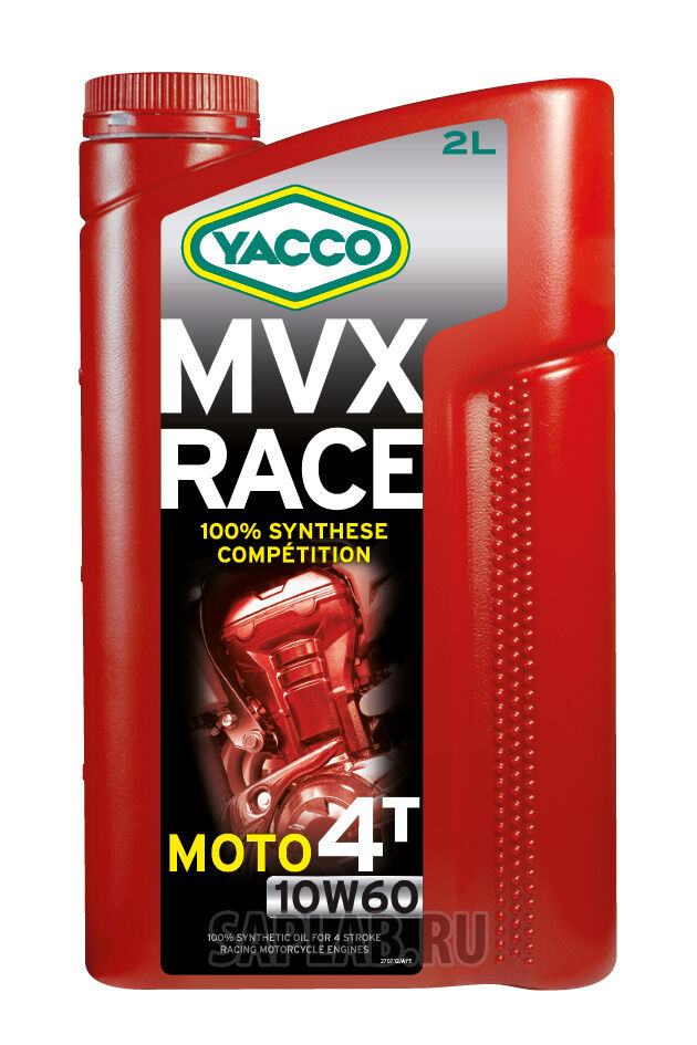 Купить Yacco 332124 для мотоциклов MVX RACE 4T