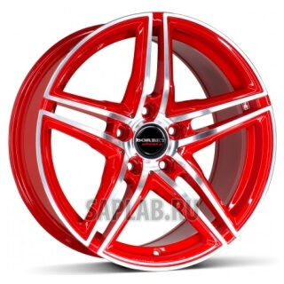 Купить Borbet WHS112471 XRT 18/8 ET30 Red front polished