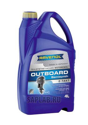 Купить Ravenol 4014835728394 OutboardOEL 2T Teilsynth