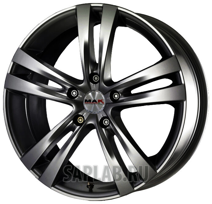 Купить Mak WHS101968 Zenith 17/7,5 ET45 Matt titanium