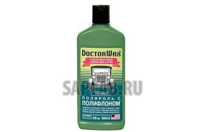 Купить Doctorwax DW8449 Цветная полироль с полифлоном. Зеленая