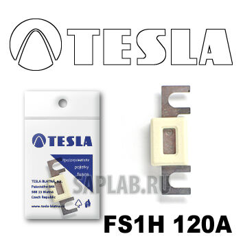 Купить Tesla FS1H120A Предохранитель ленточный с изолятором 120А