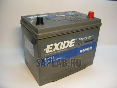 Купить Exide EA754 75/Ч Premium EA754