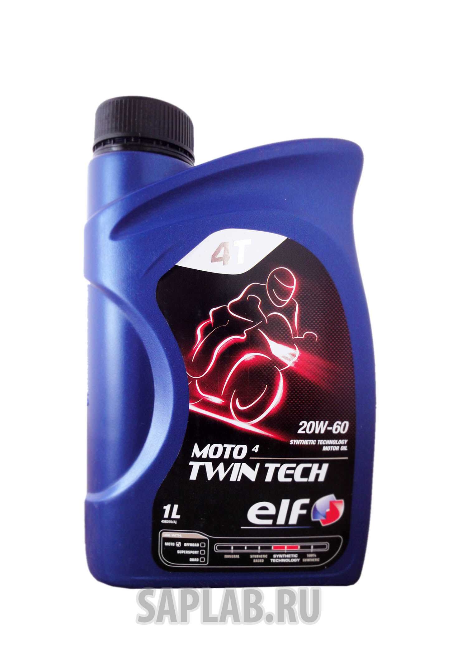 Купить Elf 194951 Moto 4 Twin Tech SAE 20W-60 (1л)
