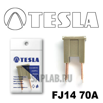 Купить Tesla FJ1470A Предохранитель картриджного типа FJ14 70А