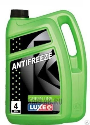 Купить Luxe 669 Антифриз концентрированный Concentrated Antifreeze Green Line G11 (4л)
