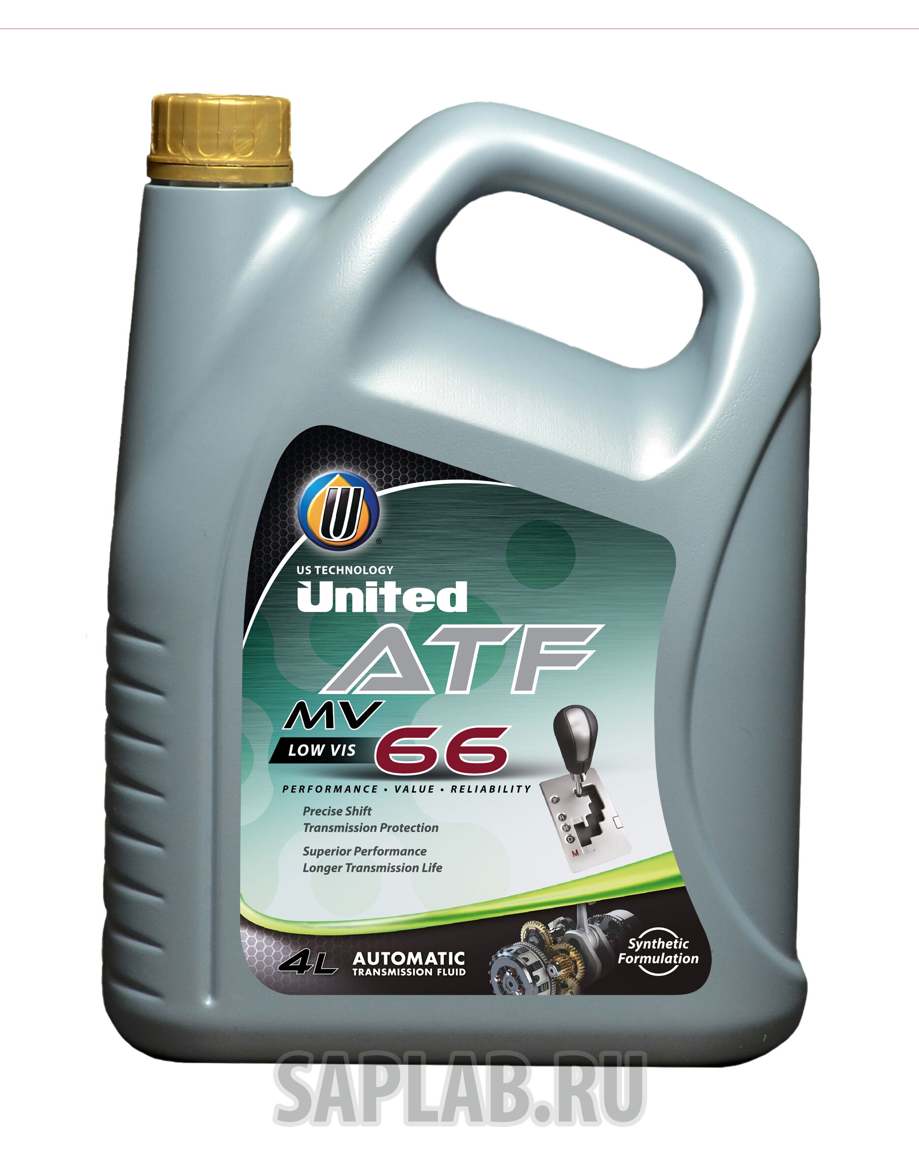 Купить United 8886351343452 Жидкость для АКПП (Low VIscosity) Red (Dexron VI) ATF-66