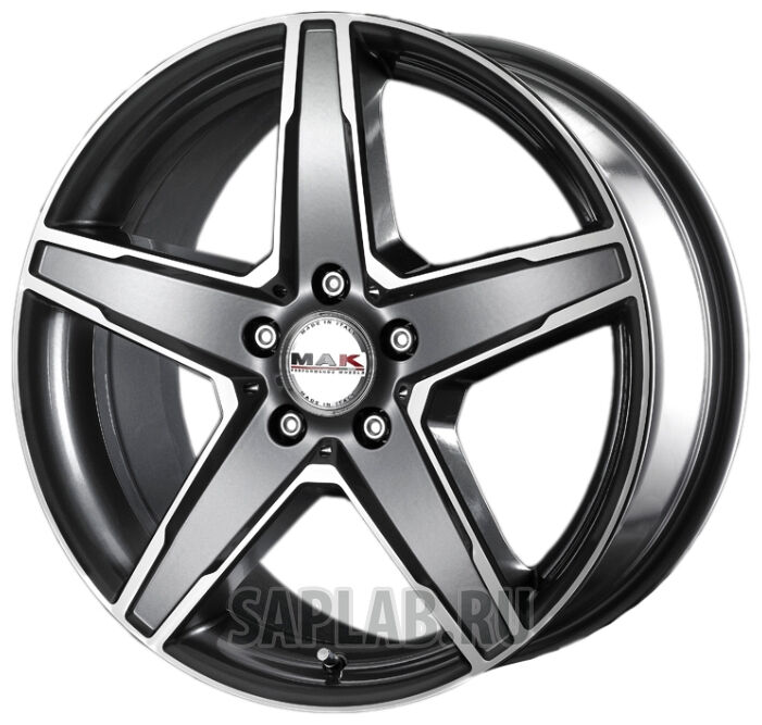 Купить Mak WHS062794 Stern 20/9,5 ET45 Gun metallic - mirror face