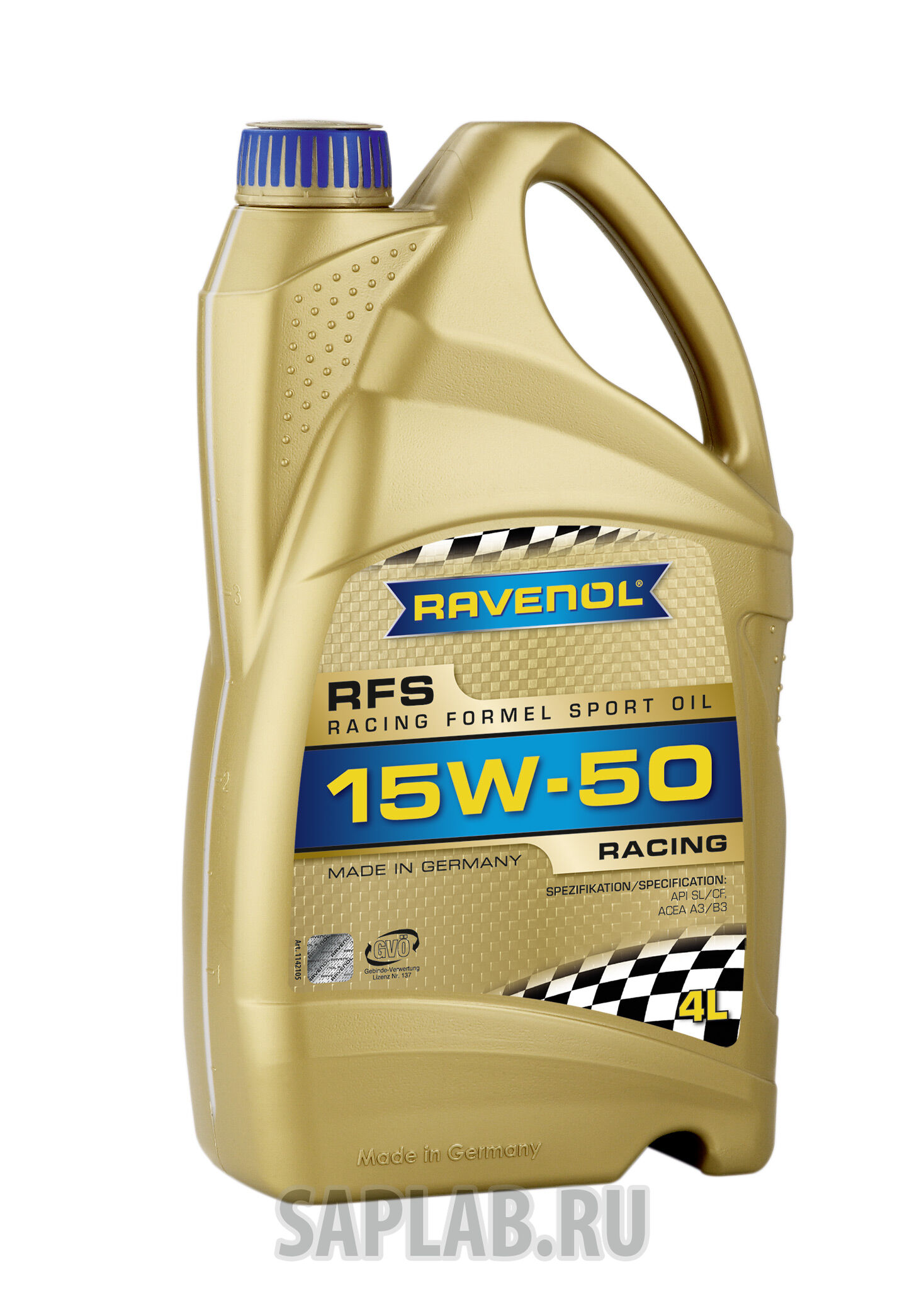 Купить Ravenol 4014835727090 Racing Formel Sport SAE15W-50 ( 4л) new