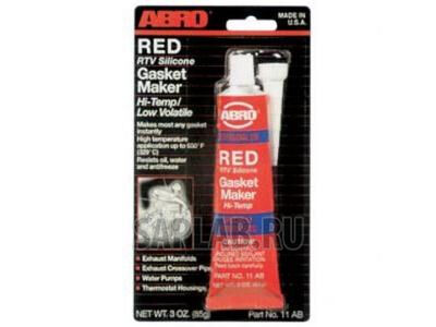Купить Abro 11ABR герметик прокладок высокотемпературный красны