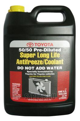 Купить Toyota 00272SLLC2 SUPER LongLife Antifreeze Coolant USA