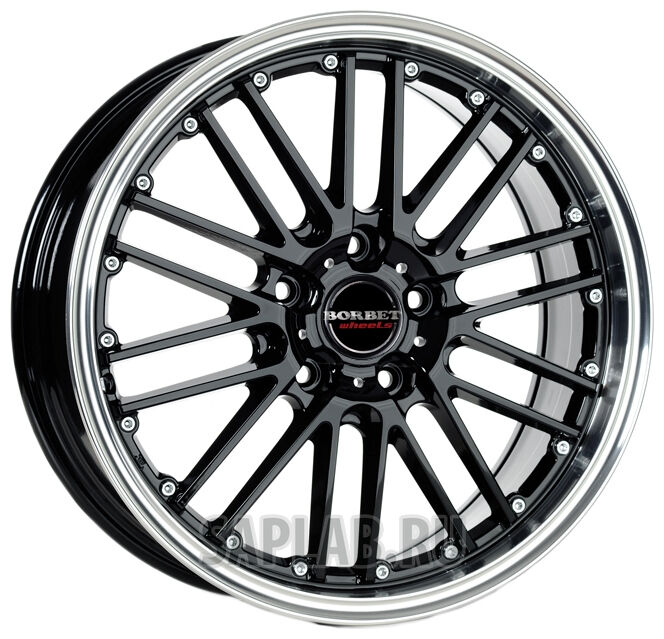 Купить Borbet WHS101785 CW2/5 17/7 ET40 Schwarz poliert