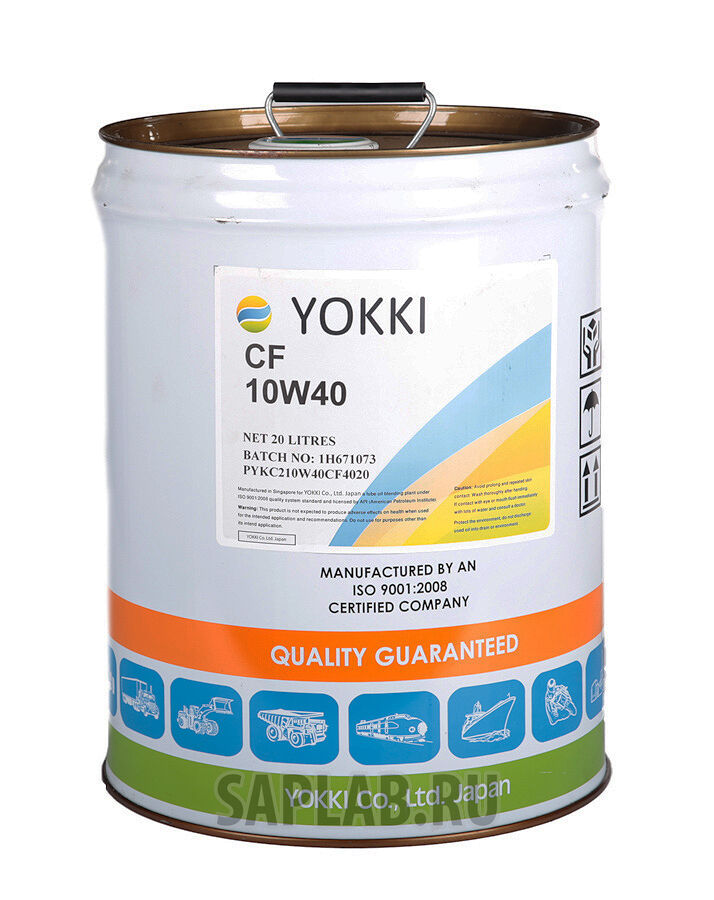 Купить Yokki YSS1040CF20 SAE 10W40 API CF