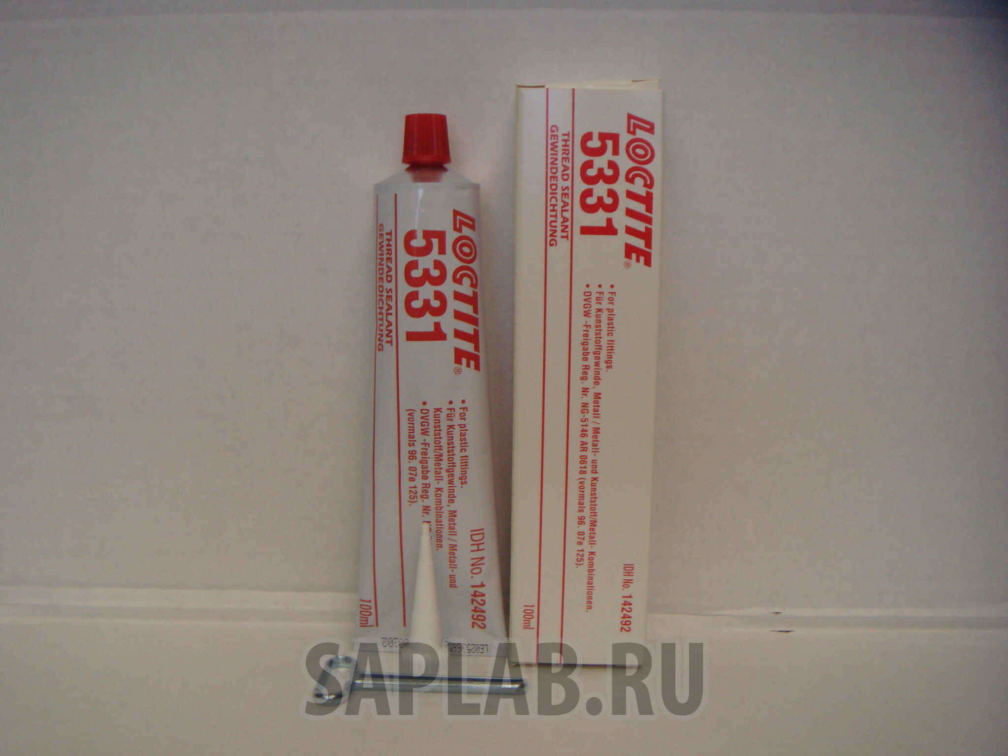 Купить Loctite 142492 Силиконовый герметик для трубных резьбовых соединений 100 мл.