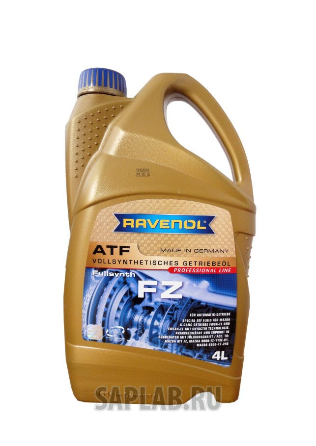Купить Ravenol 4014835799691 Трансмиссионное масло  ATF FZ ( 4л)