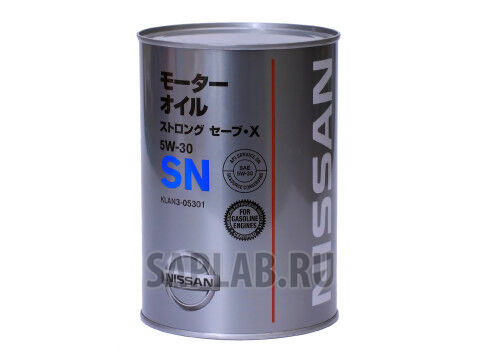 Купить Nissan KLAN305301 SN Strong Save X SAE 5W-30 (1л)