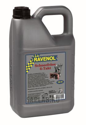 Купить Ravenol 4014835700550 масло для снегоуборочной техники 4Т SAE 5W30, 5л