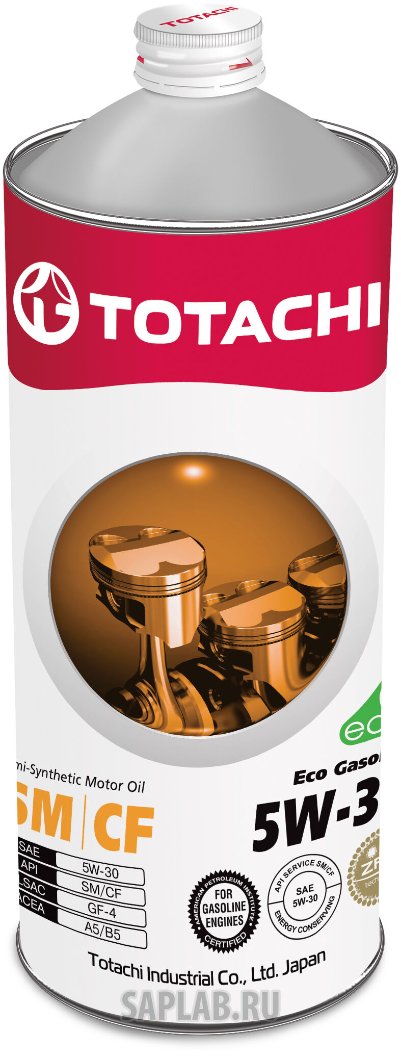 Купить Totachi 4562374690349 Eco Gasoline Semi-Synthetic SM/CF 5W-30, 1л