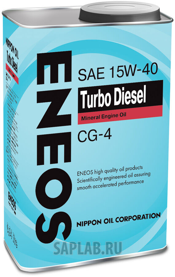 Купить Eneos OIL1427 Turbo Diesel CG-4 15W-40, 0.946л