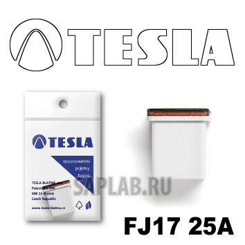 Купить Tesla FJ1725A Предохранитель картриджного типа FJ17 25А