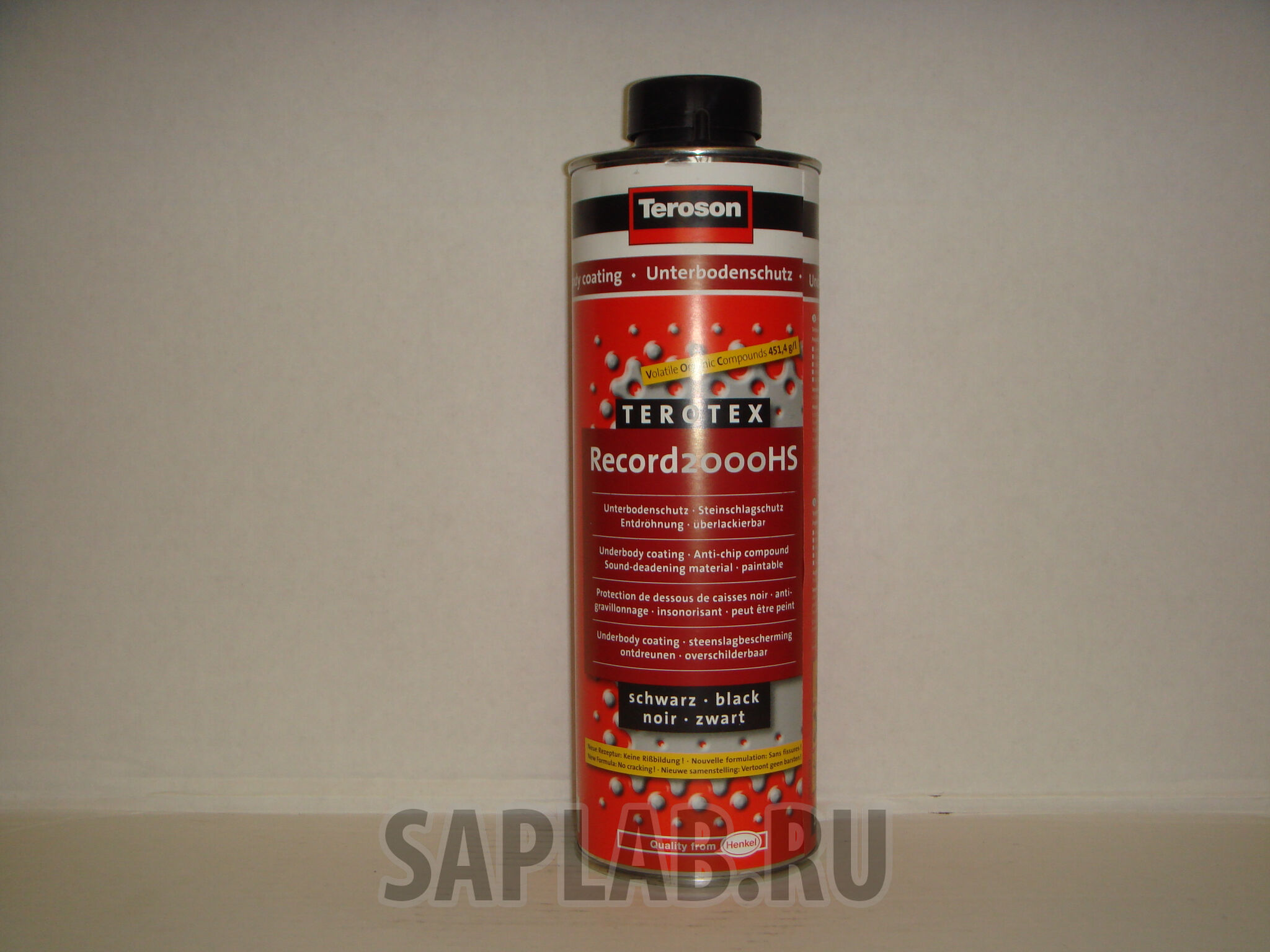 Купить Teroson 767197 Антиграв. для защиты днища, колесных арок (черный), 1л