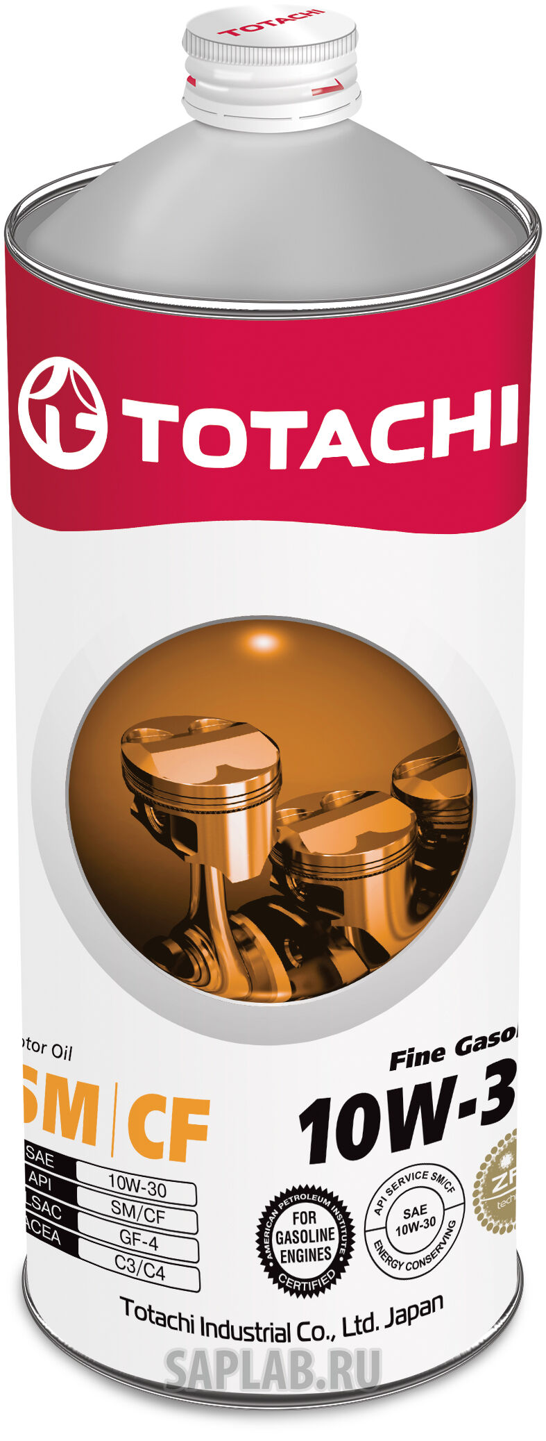 Купить Totachi 4562374690059 Fine Gasoline SM/CF 10W-30, 1л
