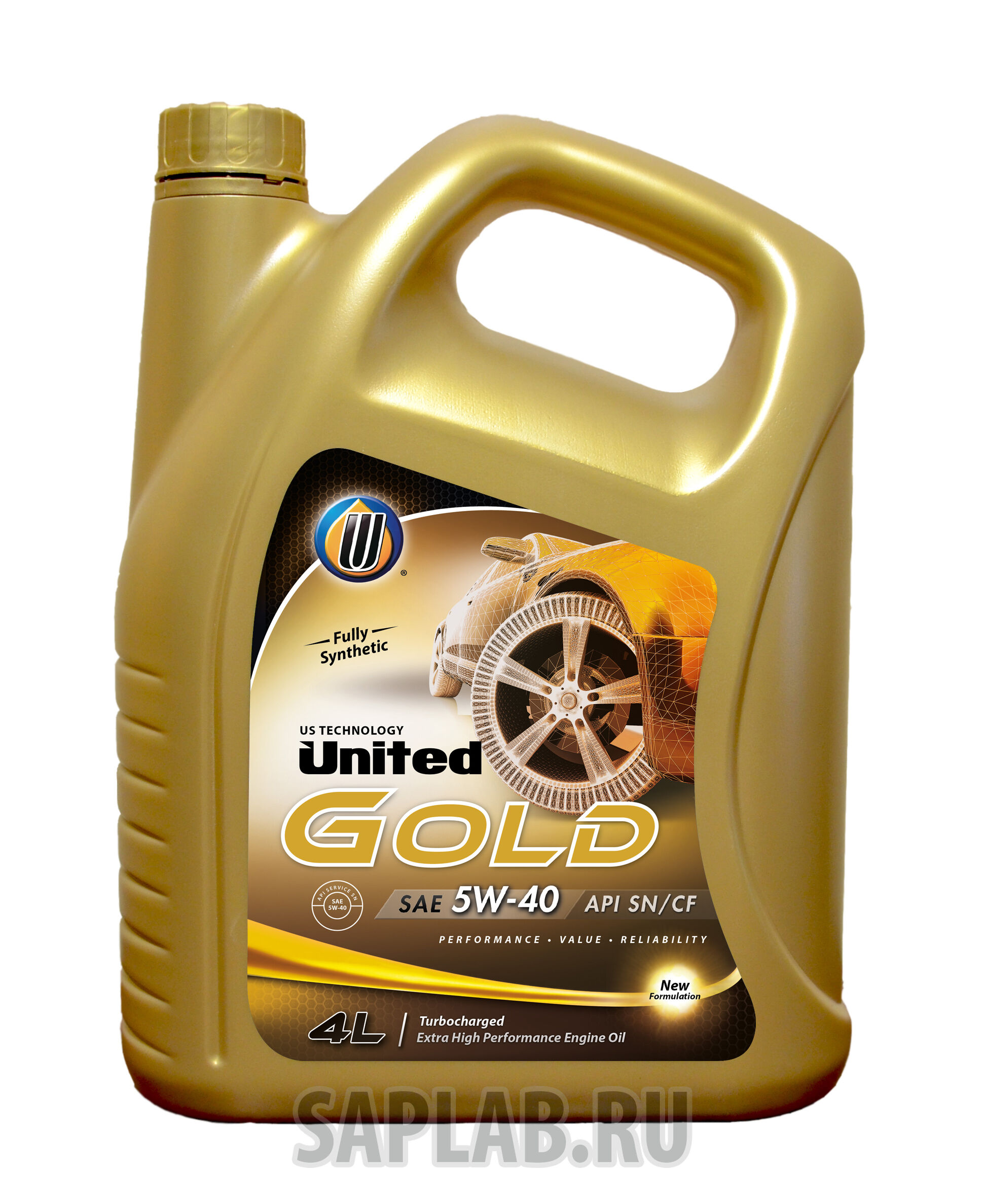 Купить United 8886351393259 Gold 5W40