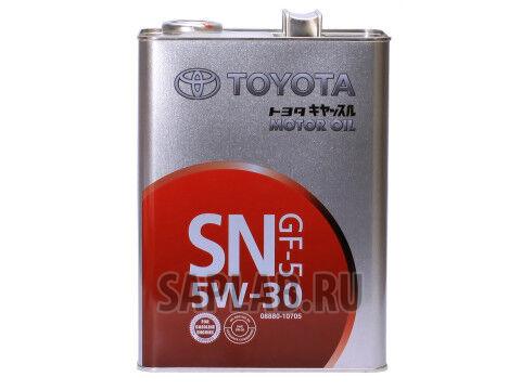 Купить Toyota 0888010705 Motor Oil sn/gf-5