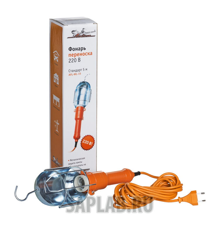 Купить Airline AFLWL15 Фонарь переноска 220В (5м)