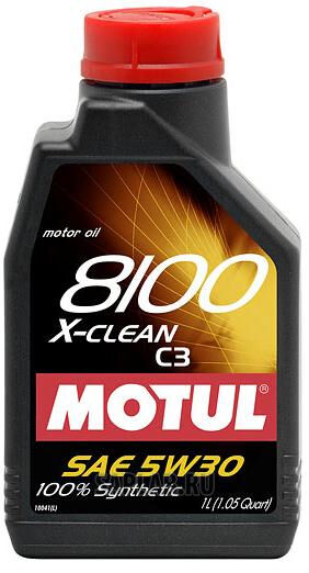 Купить Motul 102010 8100 X-Clean C3