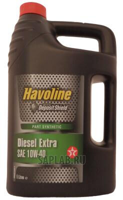 Купить Texaco 5011267833480 Havoline Diesel Extra 10W-40