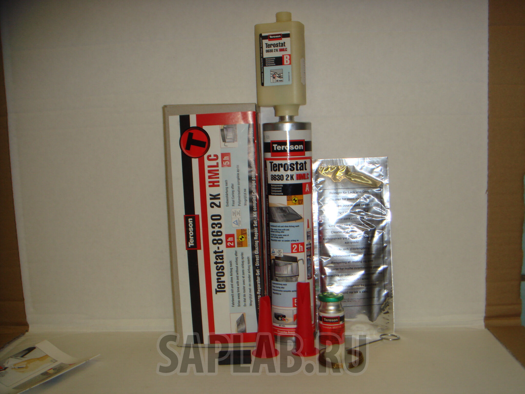 Купить Teroson 867677 Комплект для вклейки стекол (2 часа/5 часов по Euro NCAP)