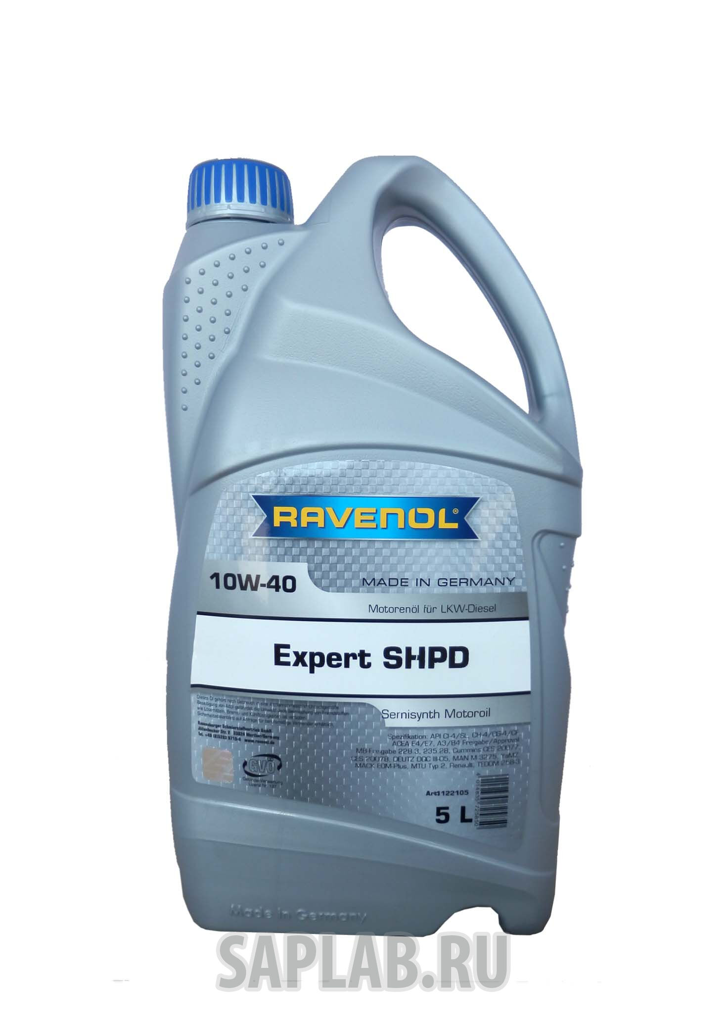 Купить Ravenol 4014835725850 Expert SHPD SAE 10W-40