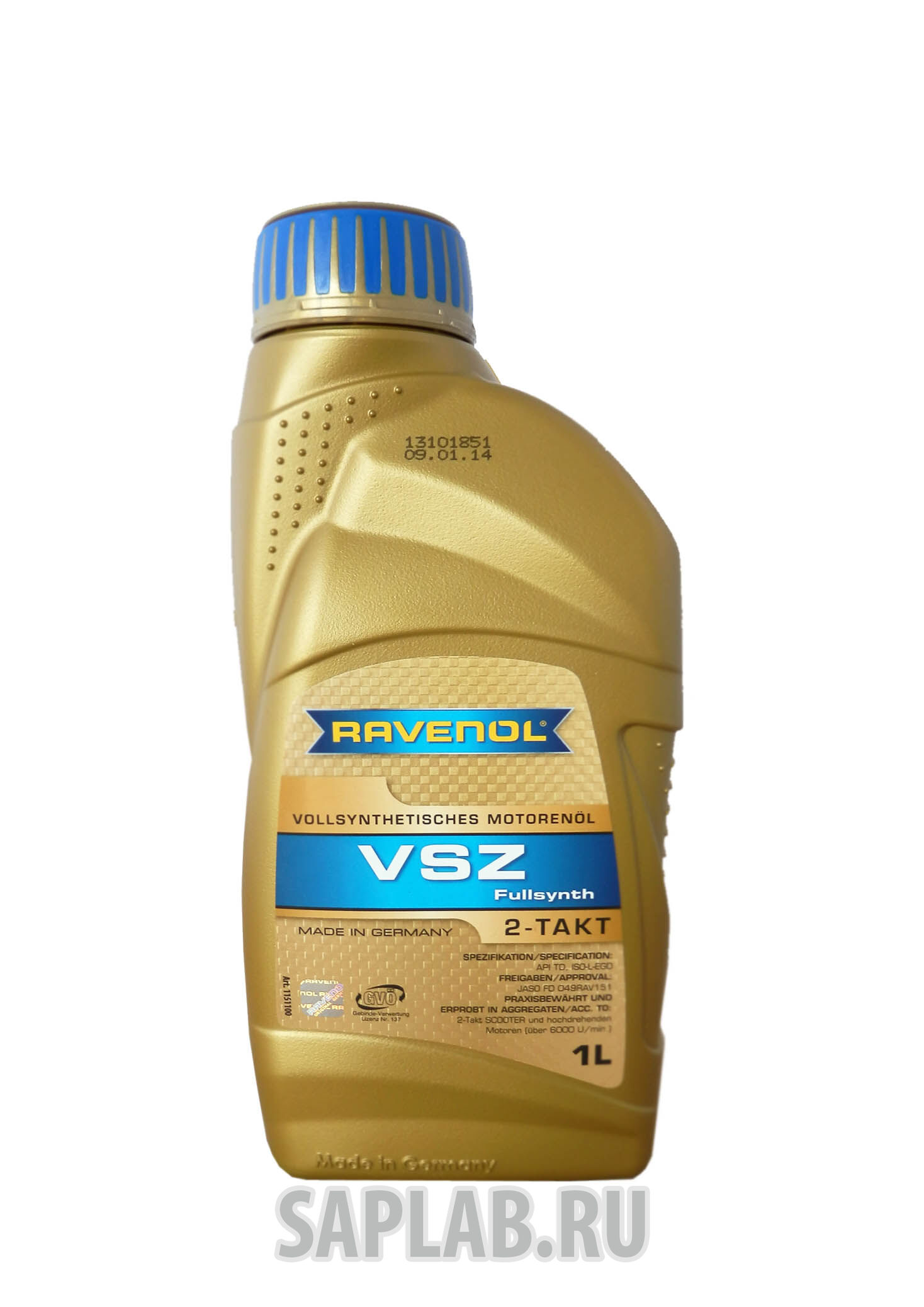 Купить Ravenol 4014835727212 для 2-Такт VSZ Zweitaktoel Vollsynth.(1л) new