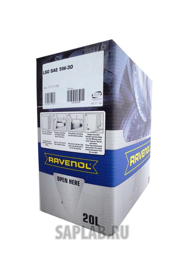 Купить Ravenol 4014835773028 LSG SAE 5W-30 (20л)
