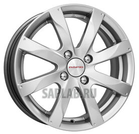 Купить Rapid R20185 RAPID ДЖЕМИНИ (KC480) 5.5X14 4/100 ET43 d60.1 /black platinum/ [r20185]