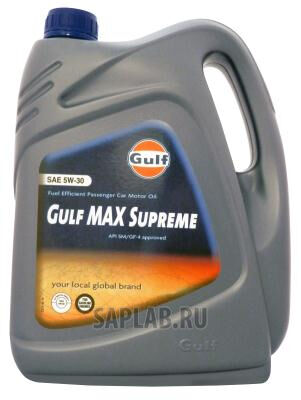 Купить Gulf 8717154958959 MAX Supreme 5W-30
