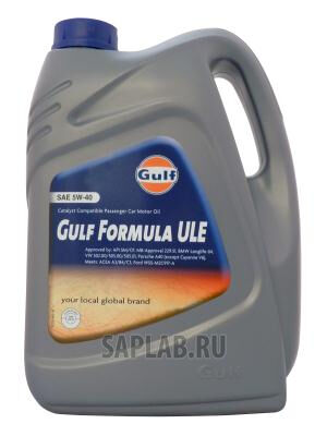Купить Gulf 8717154959697 Formula ULE SAE 5W-40 (5л)