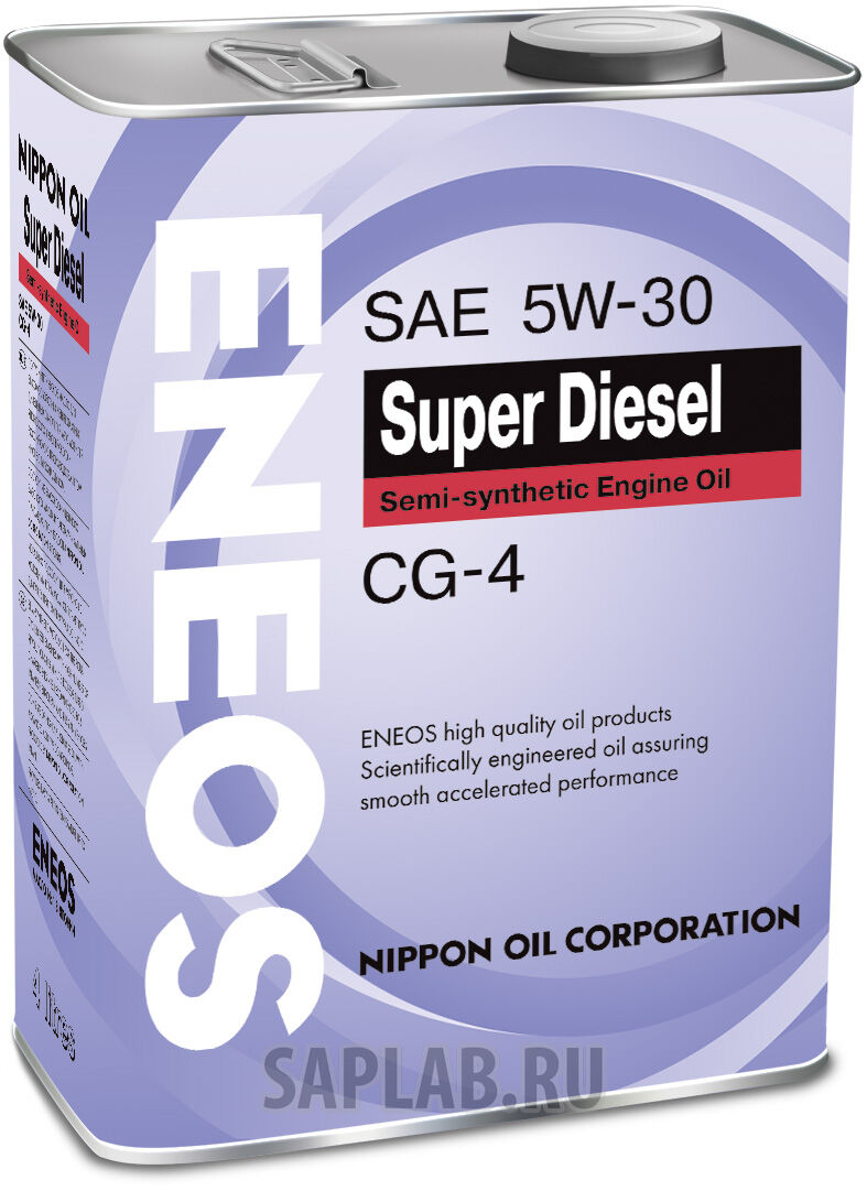 Купить Eneos OIL1333 Diesel CG-4 5W-30, 4л